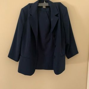 2 piece business casual short set